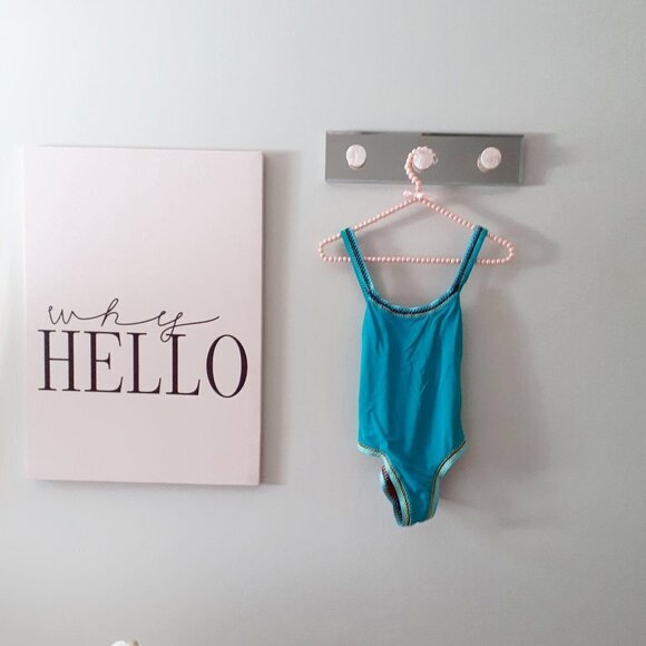 NWT Benedetta multicoloured stitch & crochet reversible one piece swimsuit, XS - Picture 7 of 8